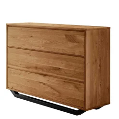 Wohnen Küchenschränke|Flurkommoden*Wildeiche Kommode mit Metall Bügelgestell - Cancun