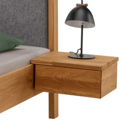 Wohnen Wildeiche Massivholzbett modern - Martinez