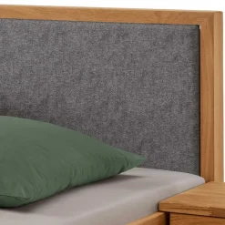 Wohnen Wildeiche Massivholzbett modern - Martinez