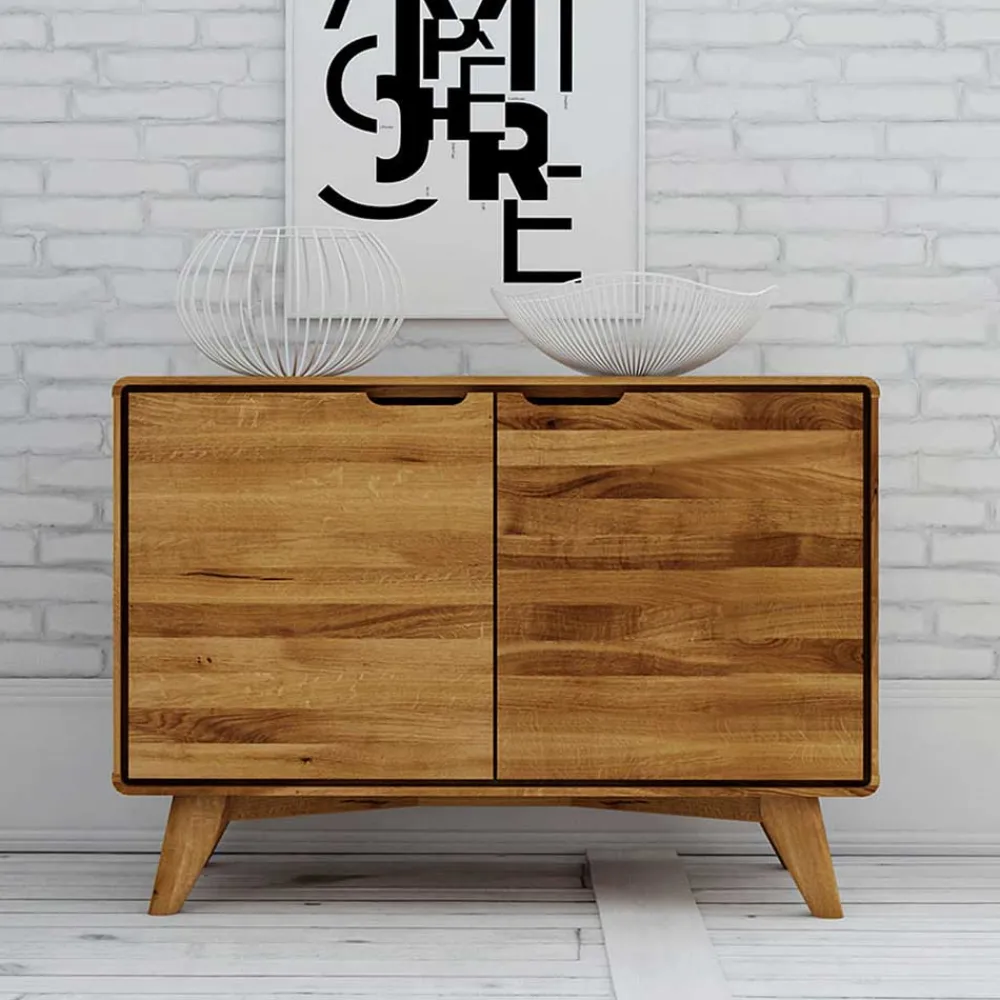 Wohnen Tv & Hifi-Möbel|Tv & Hifi-Möbel*Wildeiche Naturholz Kommode geölt - Eavy