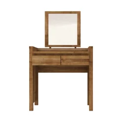 Wohnen Wildeiche Schminktisch Nadalia massiv geölt