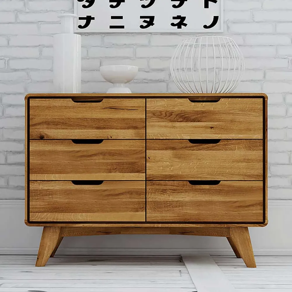 Wohnen Küchenschränke|Tv & Hifi-Möbel*Wildeiche Schubladenkommode geölt - Eavy