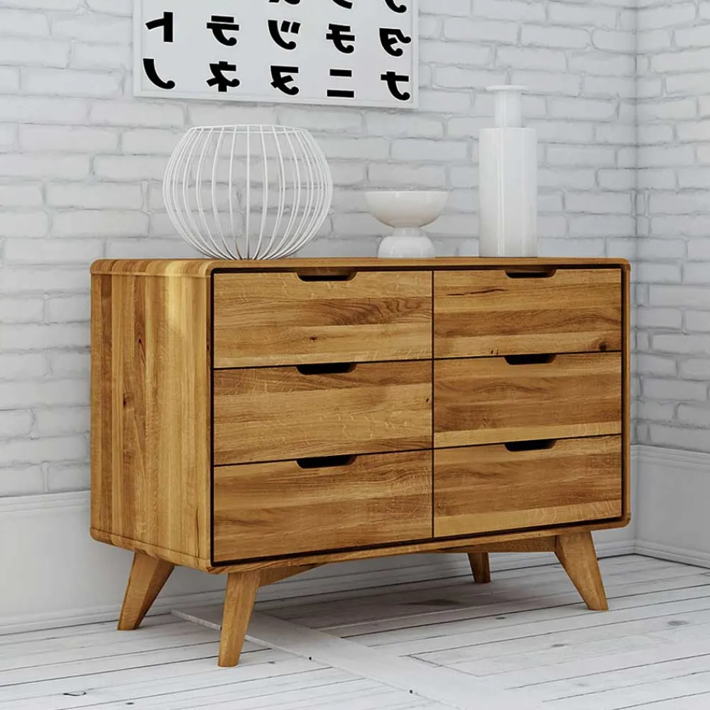 Wohnen Küchenschränke|Tv & Hifi-Möbel*Wildeiche Schubladenkommode geölt - Eavy