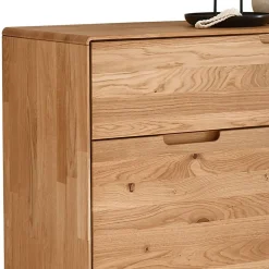 Wohnen Wildeiche Schuhschrank mit einer Schublade - Darcona