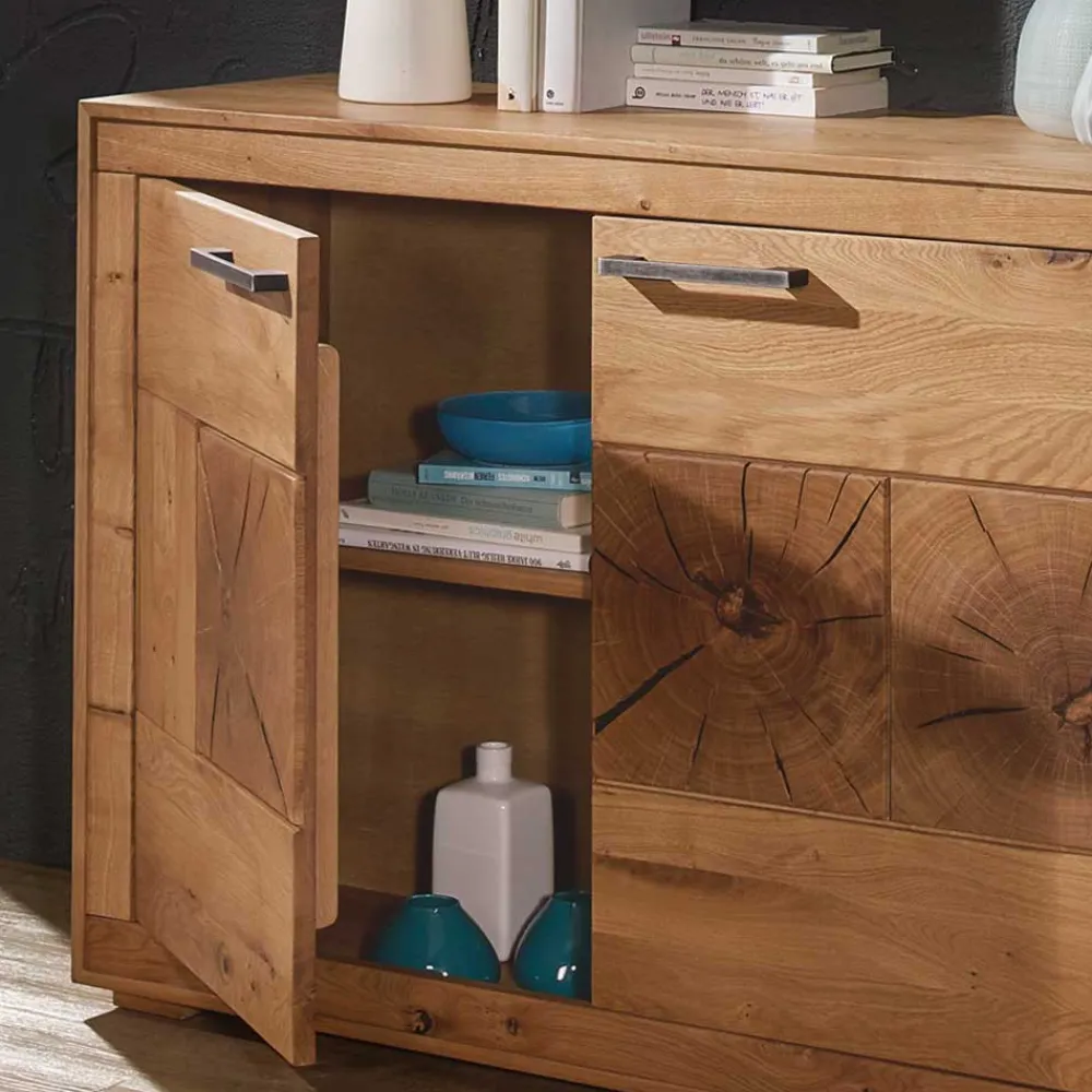 Wohnen Sideboards & Kommoden|Sideboards & Kommoden*Wildeiche Sideboard Troncon in 171 cm Breite