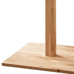 Wohnen Wildeiche Standgarderobe mit fünf Haken - Emangov