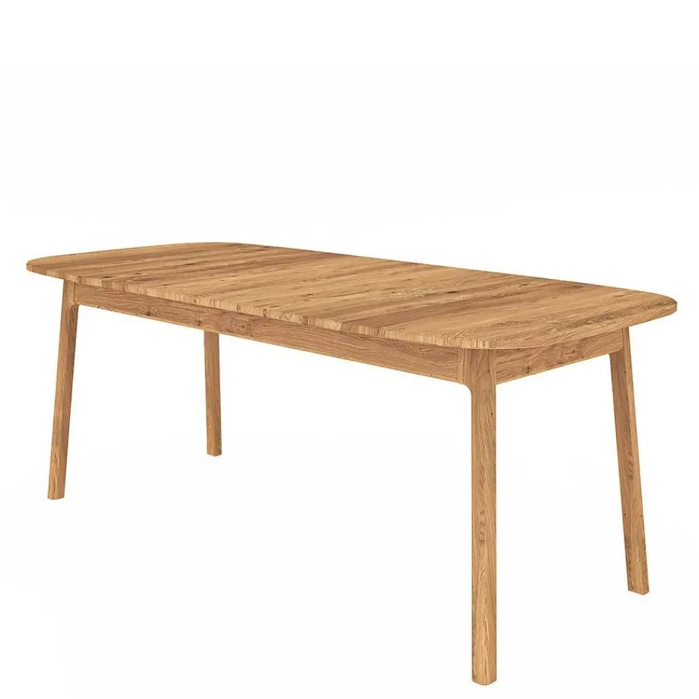 Wohnen Wildeiche Tisch - 90 cm tief - Laida