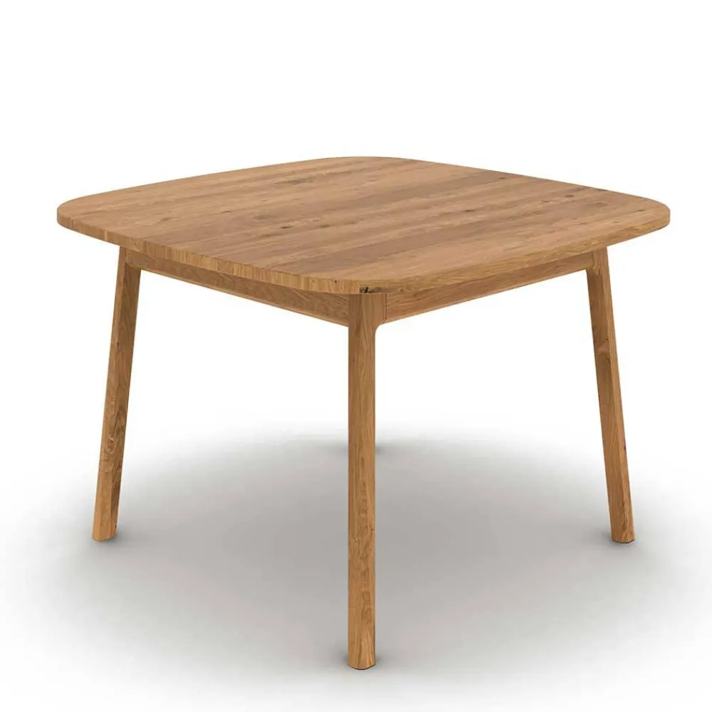 Wohnen Wildeiche Tisch - 90 cm tief - Laida
