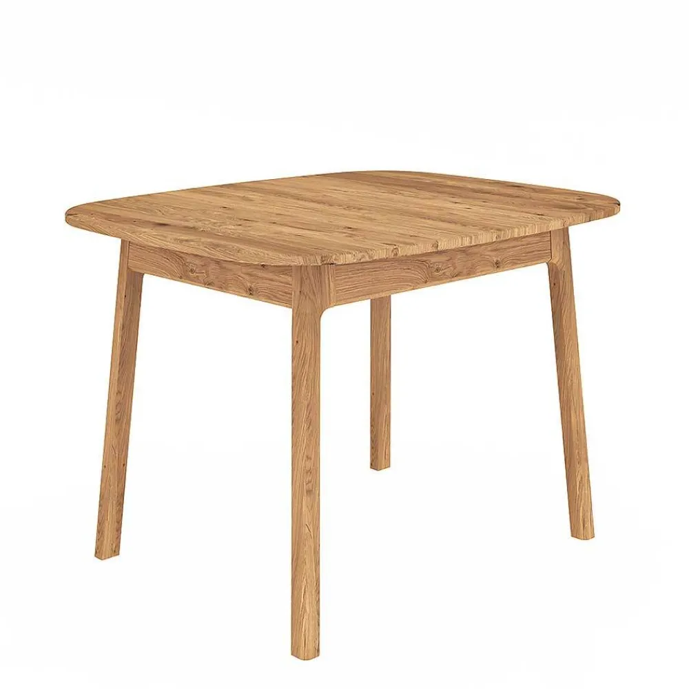 Wohnen Wildeiche Tisch - 90 cm tief - Laida