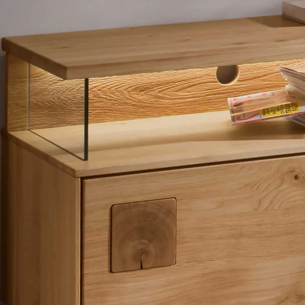 Wohnen Tv & Hifi-Möbel|Tv & Hifi-Möbel*Wildeiche TV Board mit 170 cm Breite - Millena