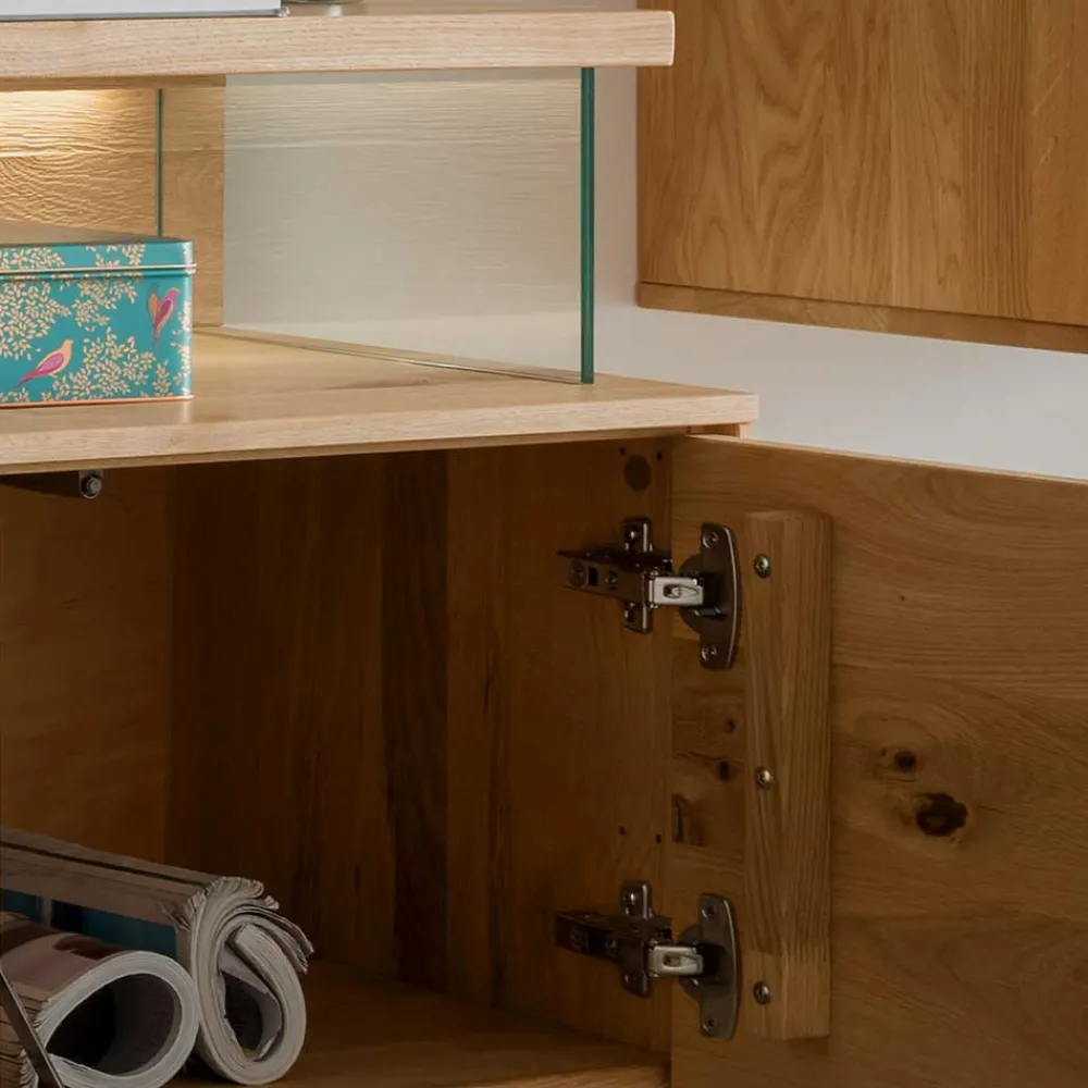 Wohnen Tv & Hifi-Möbel|Tv & Hifi-Möbel*Wildeiche TV Board mit 170 cm Breite - Millena