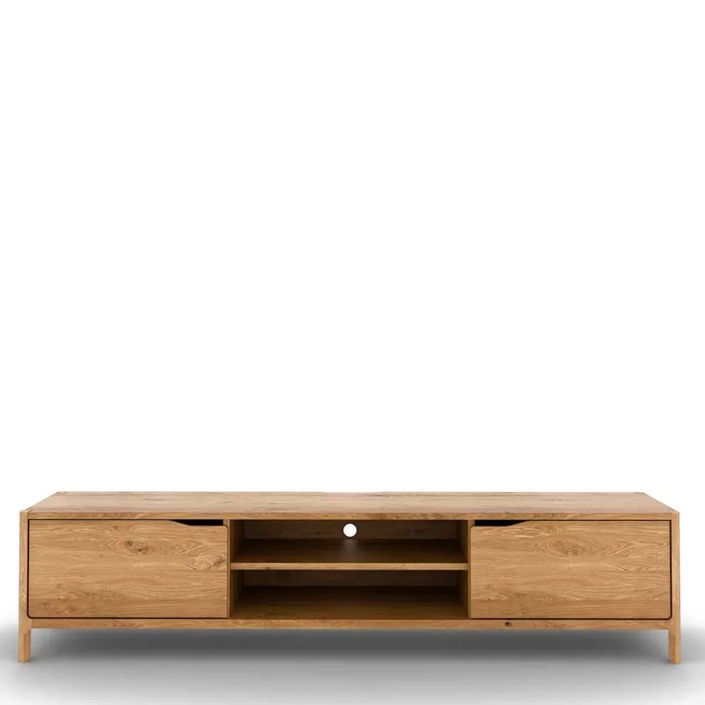 Wohnen Sideboards & Kommoden|Sideboards & Kommoden*Wildeiche TV Lowboard 200 cm breit - Laida