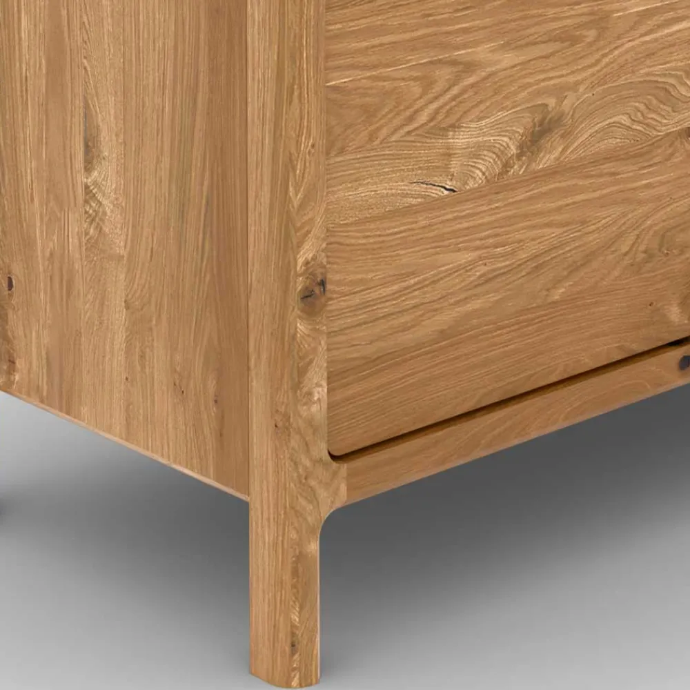 Wohnen Sideboards & Kommoden|Sideboards & Kommoden*Wildeiche TV Lowboard 200 cm breit - Laida