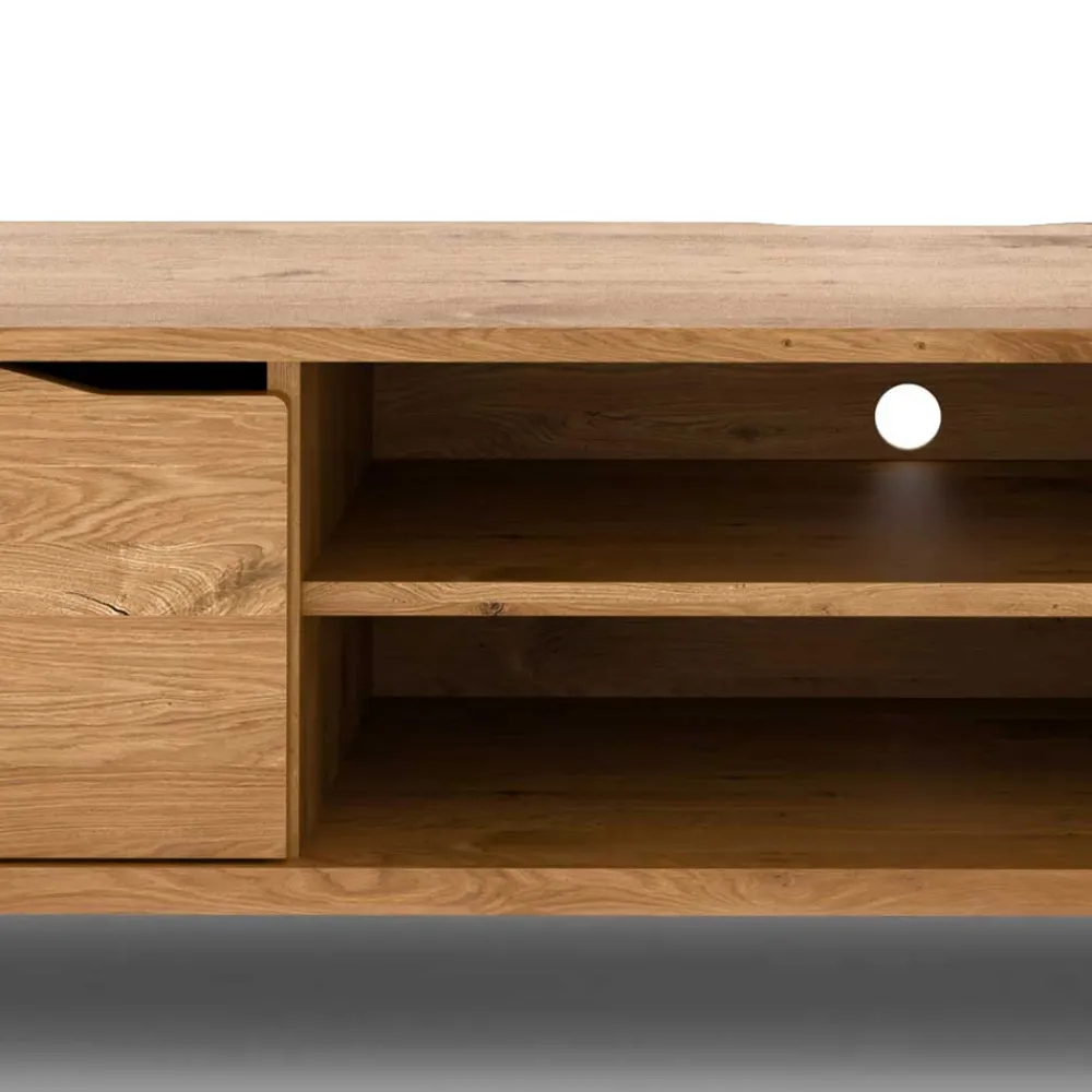 Wohnen Sideboards & Kommoden|Sideboards & Kommoden*Wildeiche TV Lowboard 200 cm breit - Laida