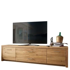 Wohnen Sideboards & Kommoden|Sideboards & Kommoden*Wildeiche TV Lowboard aus geöltem Massivholz - Loitons