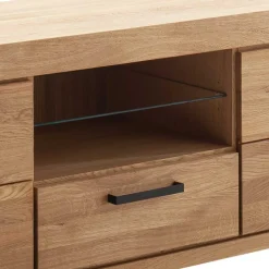 Wohnen Tv & Hifi-Möbel|Tv & Hifi-Möbel*Wildeiche TV Lowboard teilmassiv - Sophia