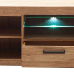 Wohnen Tv & Hifi-Möbel|Tv & Hifi-Möbel*Wildeiche TV Lowboard teilmassiv - Sophia