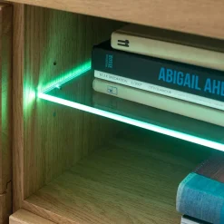 Wohnen Tv & Hifi-Möbel|Tv & Hifi-Möbel*Wildeiche TV Lowboard teilmassiv - Sophia