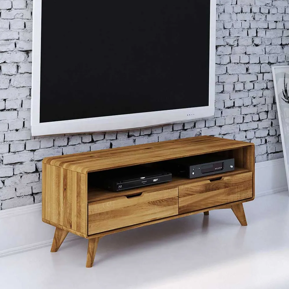 Wohnen Sideboards & Kommoden|Sideboards & Kommoden*Wildeiche TV Unterschrank mit 2 Schubladen - Eavy III