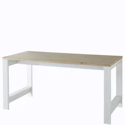 Wohnen Winkel-Schreibtisch im Landhausstil - Mehady