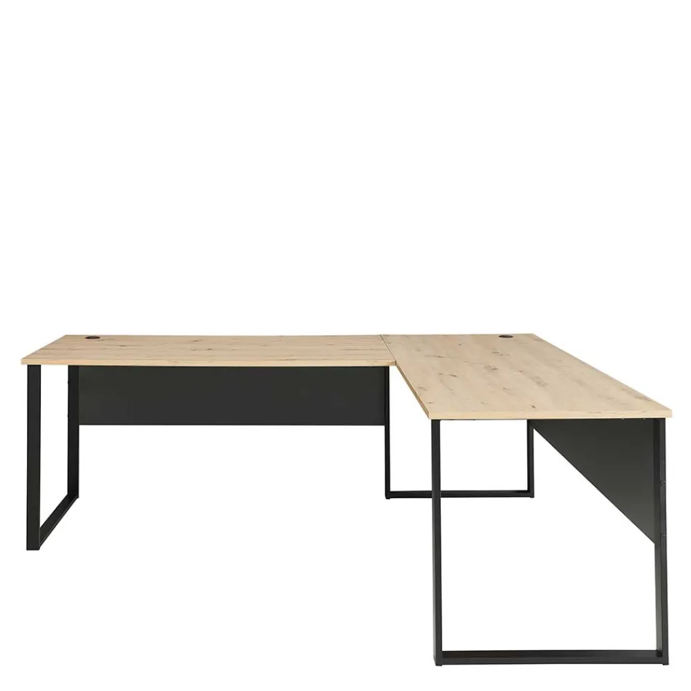 Wohnen Winkel-Schreibtisch 223x77x170 cm - Kuetra