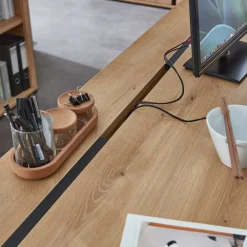 Wohnen Winkelschreibtisch 160x77x235 cm - Emly