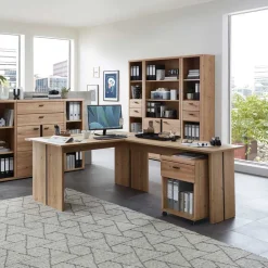 Wohnen Winkelschreibtisch 160x77x235 cm - Emly