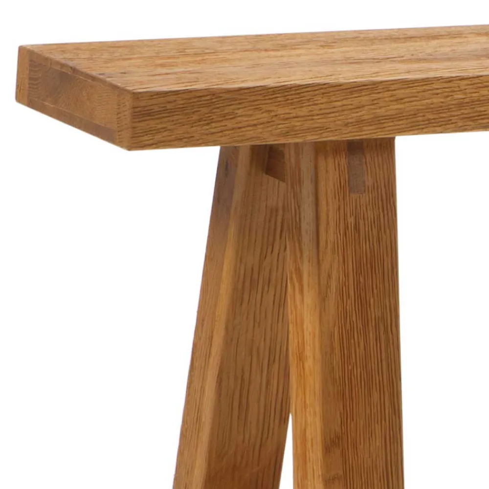 Wohnen Wohnraum Holzbank aus Wildeiche massiv - Fanan