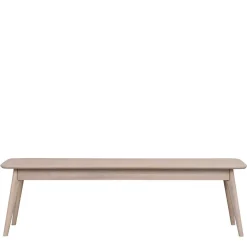 Wohnen Wohnraum Holzbank in White Wash - Navassa