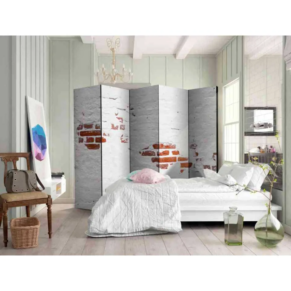 Wohnen Wohnzimmer-Regale|Paravents*Wohnraum Raumteiler in Maueroptik - Seven