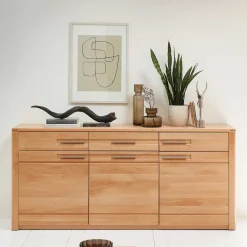 Wohnen Küchenschränke|Sideboards*Wohnraum Sideboard aus Kernbuche Massivholz - Amyonta