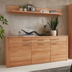 Wohnen Küchenschränke|Sideboards*Wohnraum Sideboard aus Kernbuche Massivholz - Amyonta