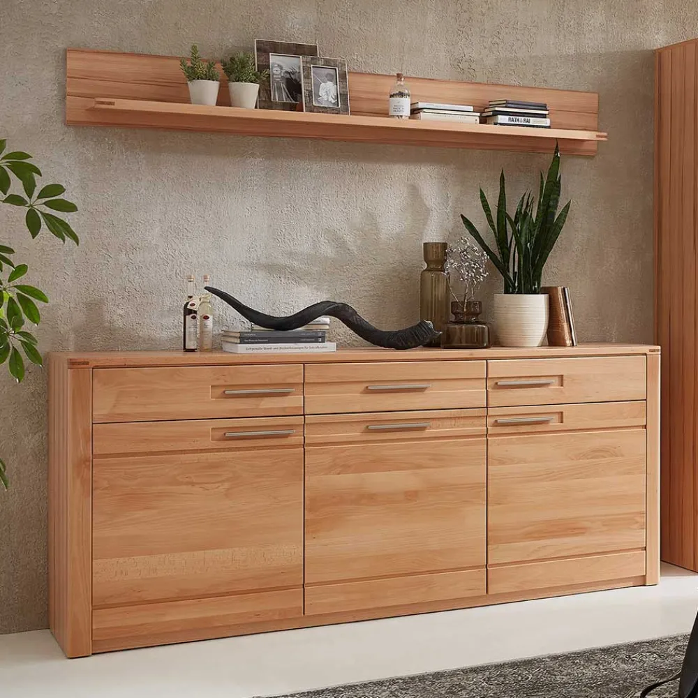 Wohnen Küchenschränke|Sideboards*Wohnraum Sideboard aus Kernbuche Massivholz - Amyonta