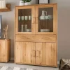 Wohnen Sideboards & Kommoden|Sideboards & Kommoden*Wohnwand Highboard aus Holz - Teano