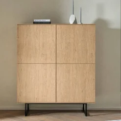 Wohnen Wohnzimmerschränke|Wohnwände*Wohnwandschränke Set - Jaskin (dreiteilig)