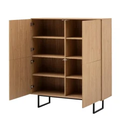 Wohnen Wohnzimmerschränke|Wohnwände*Wohnwandschränke Set - Jaskin (dreiteilig)