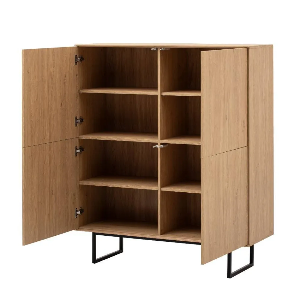 Wohnen Wohnzimmerschränke|Wohnwände*Wohnwandschränke Set - Jaskin (dreiteilig)