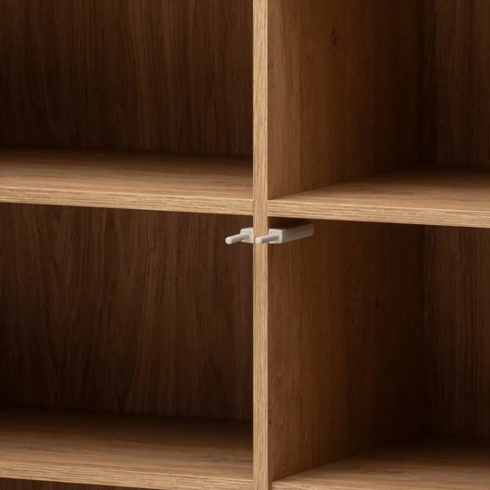 Wohnen Wohnzimmerschränke|Wohnwände*Wohnwandschränke Set - Jaskin (dreiteilig)