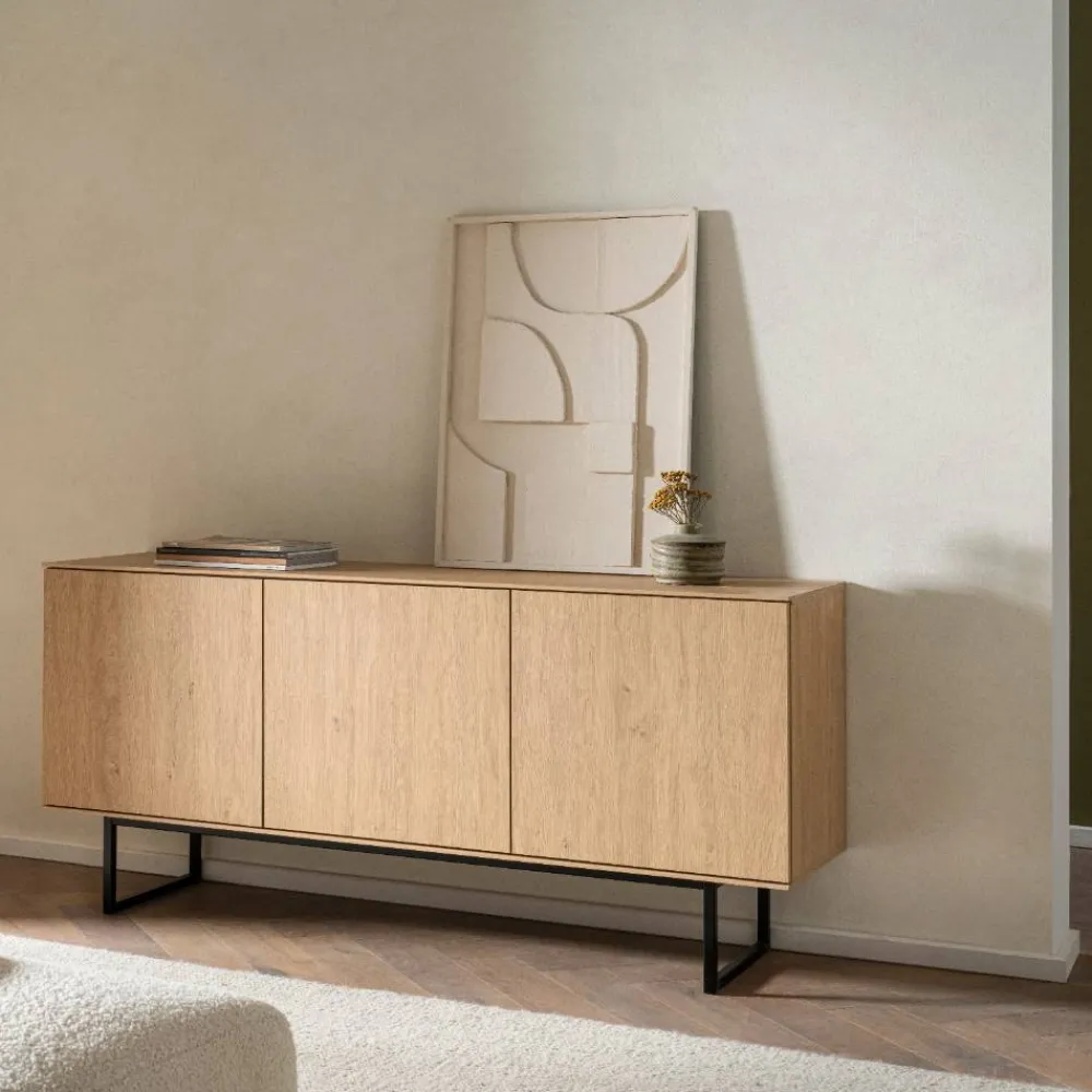 Wohnen Wohnzimmerschränke|Wohnwände*Wohnwandschränke Set - Jaskin (dreiteilig)