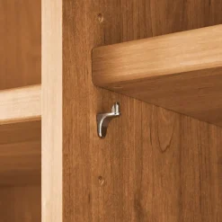 Wohnen Wohnzimmerschränke|Wohnwände*Wohnzimmer Anbauwand in Eiche - Brocus (dreiteilig)