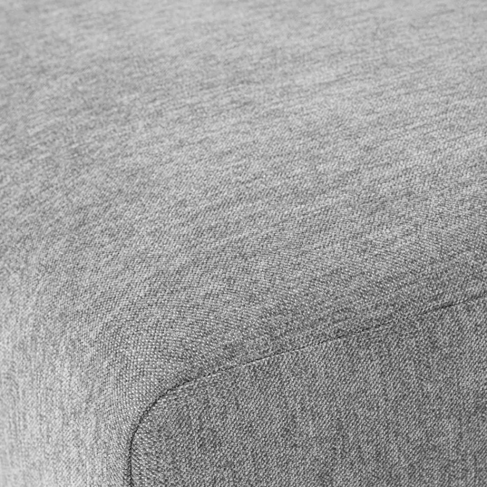 Wohnen Wohnzimmer Beistellhocker in Hellgrau - Horedion