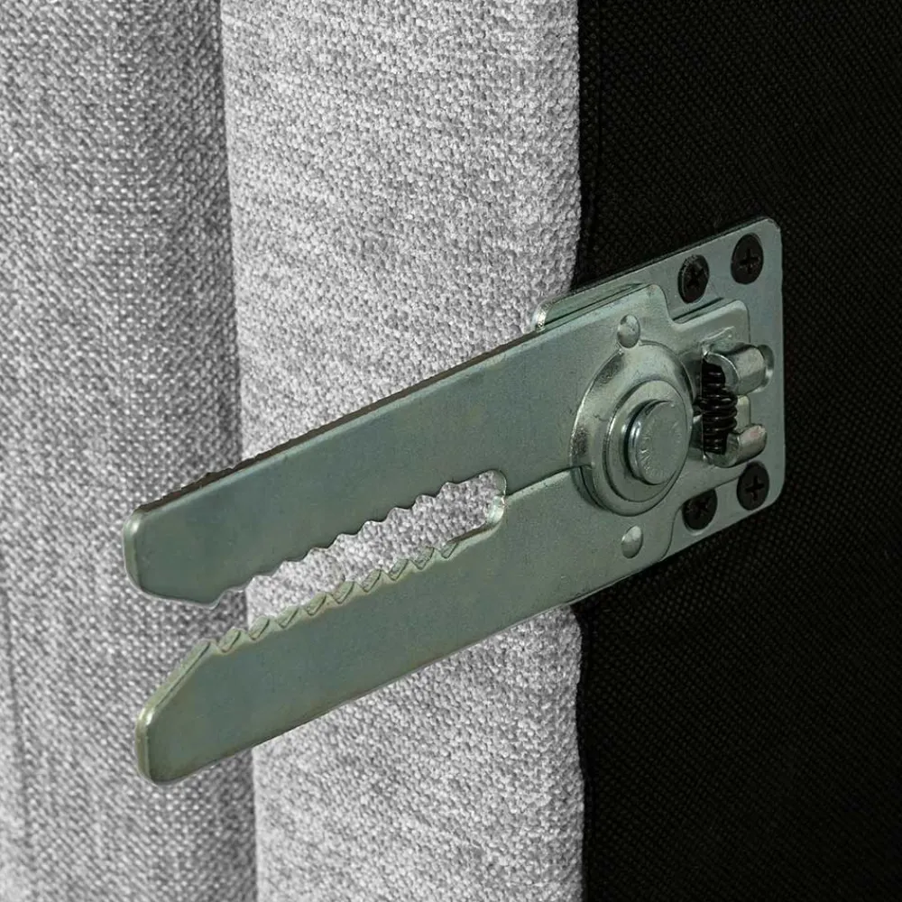 Wohnen Wohnzimmer Beistellhocker in Hellgrau - Horedion