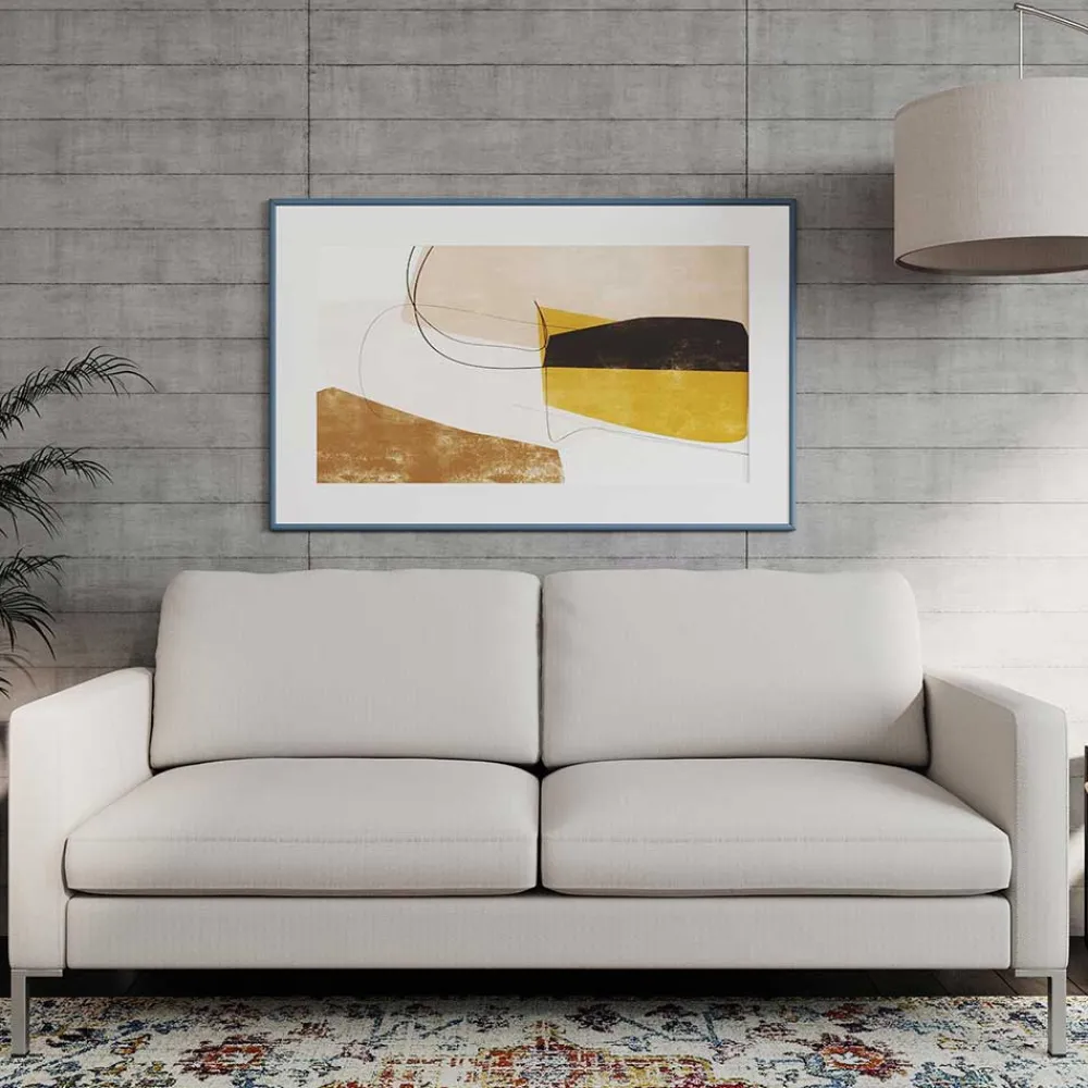 Wohnen Wohnzimmer Couch in Cremefarben - Afilonga