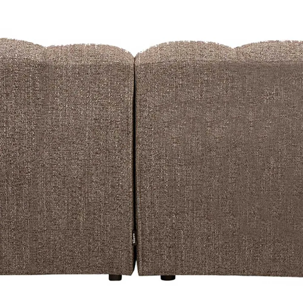 Wohnen Braune Möbel|Skandinavische Möbel*Wohnzimmer Couch in Dunkelbraun Melange - Annatto