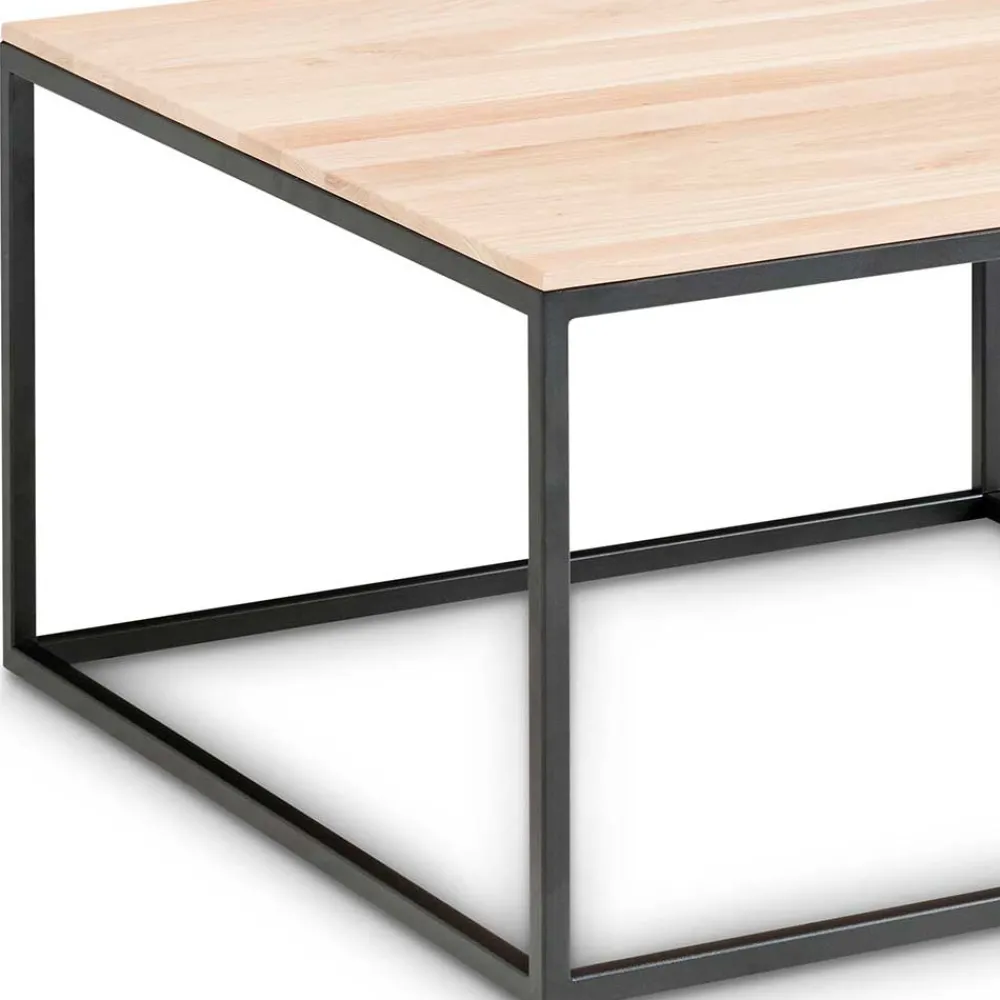 Wohnen Wohnzimmer Couchtisch mit heller Eiche - Dressa