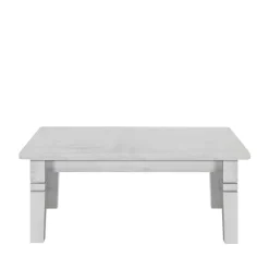 Wohnen Wohnzimmer Couchtisch Onesti in Weiß Kiefer massiv