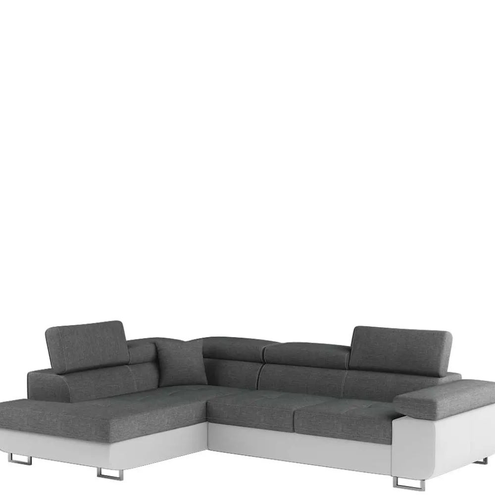 Wohnen Wohnzimmer Funktionsecke in Grau und Weiß - Snake