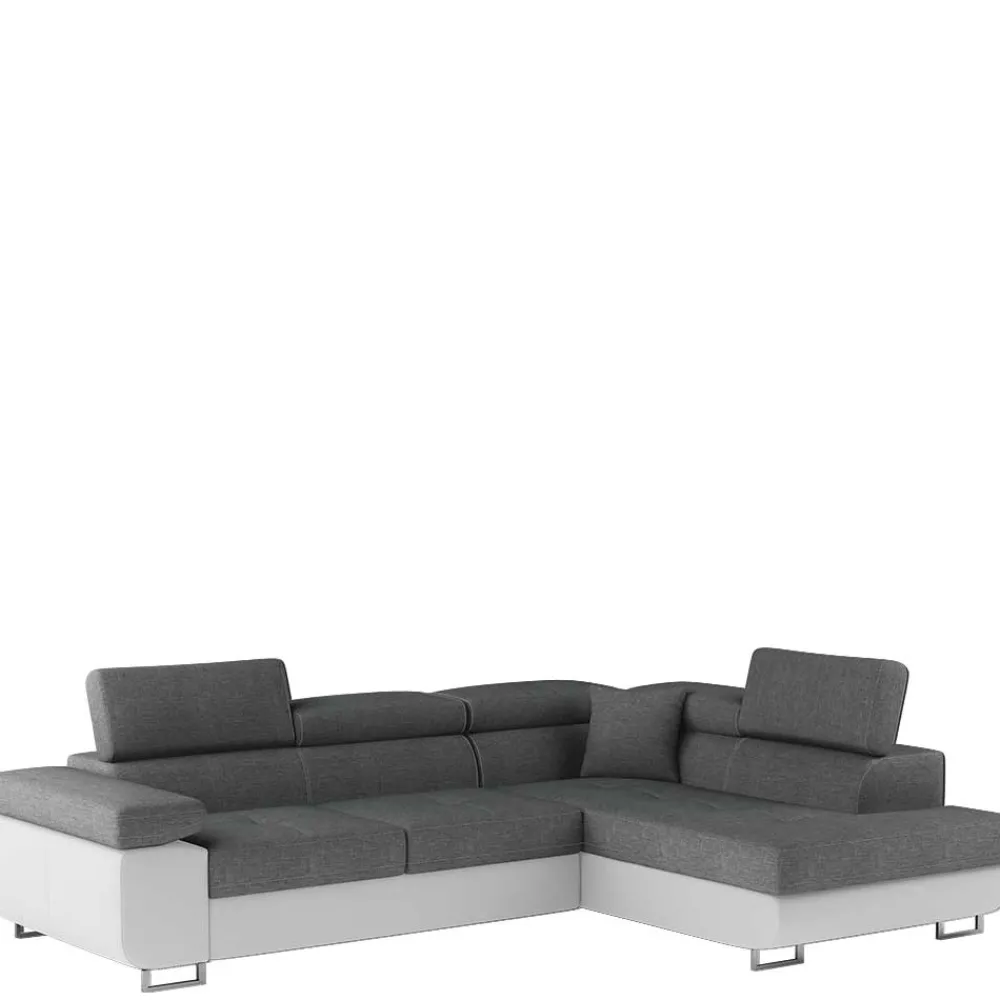 Wohnen Wohnzimmer Funktionsecke in Grau und Weiß - Snake