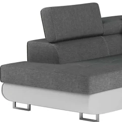 Wohnen Wohnzimmer Funktionsecke in Grau und Weiß - Snake