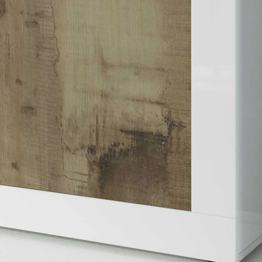 Wohnen Wohnzimmerschränke|Wohnwände*Wohnzimmer Highboard & Sideboard - Olvenion (zweiteilig)